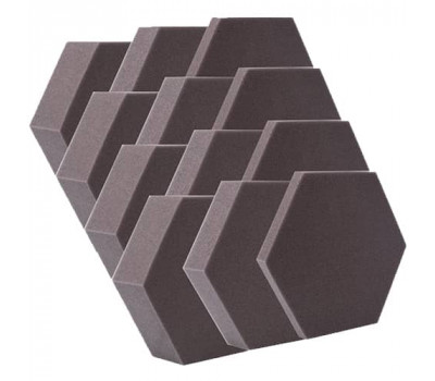 Echoton HEXAGON 210x210мм (толщина в комплекте 20,40,60мм) акустический поролон