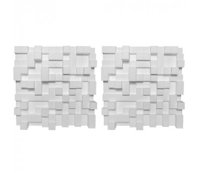 Echoton Pixels StyroFoam Белый 600x600мм акустический диффузор (2шт.)