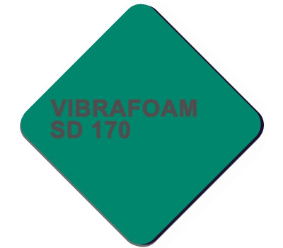 Vibrafoam SD 170 (Красный) 2000x500x25 (1м²)